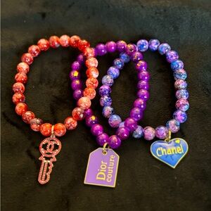9in-Custom bead bracelets